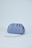 Shimmery Pouch Bag - Pale Blue