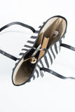 Striped Canvas Tote Bag - Multi