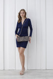 Leopard Printed Satin Clutch With Detacable Crossbody Chain Strap - Multi