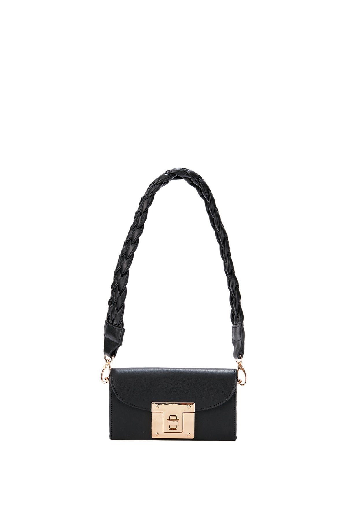 Mini Shoulder Bag - Black â Belissh