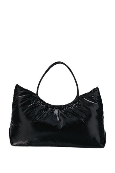 Puffy Tote Bag - Black – Belissh