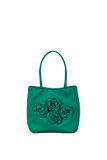 Geblümte Handtasche – Grün