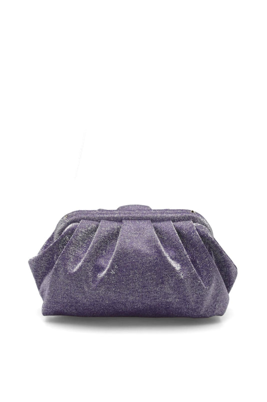 Shimmery Pouch Bag - Purple