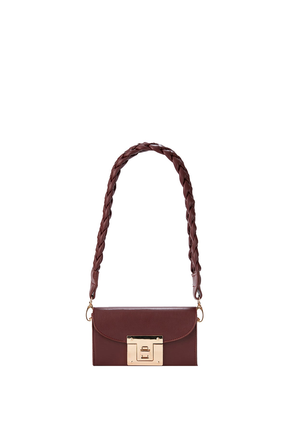 Mini Shoulder Bag - Burgundy