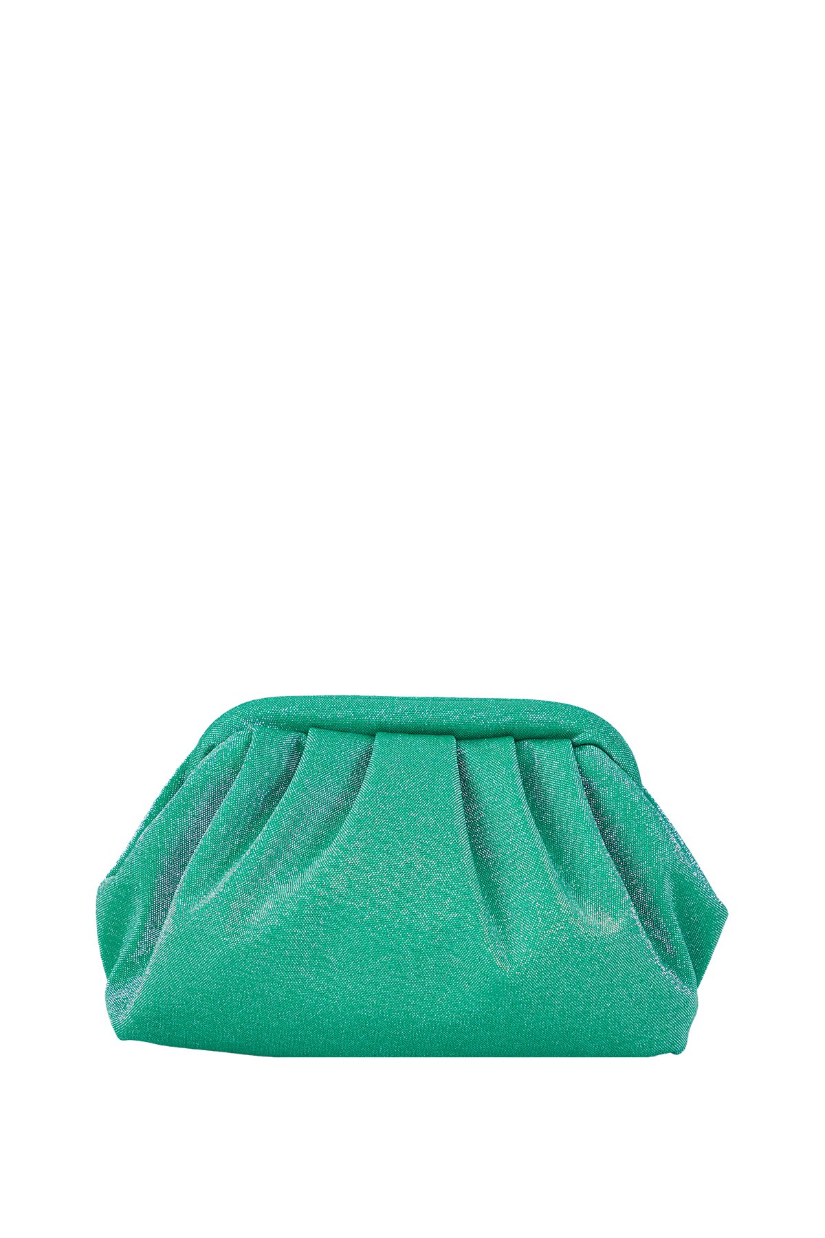 Shimmery Pouch Bag - Green