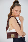 Mini Shoulder Bag - Burgundy