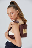Mini Shoulder Bag - Burgundy