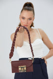 Mini Shoulder Bag - Burgundy