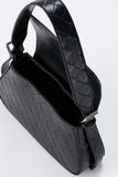 Baguette Shoulder Bag - Black