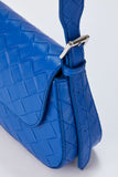 Baguette Shoulder Bag - Blue