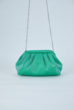 Shimmery Pouch Bag - Green